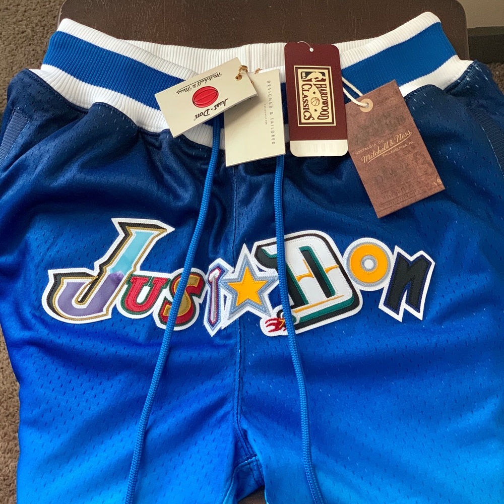 Just Don X Mitchell & Ness Shorts